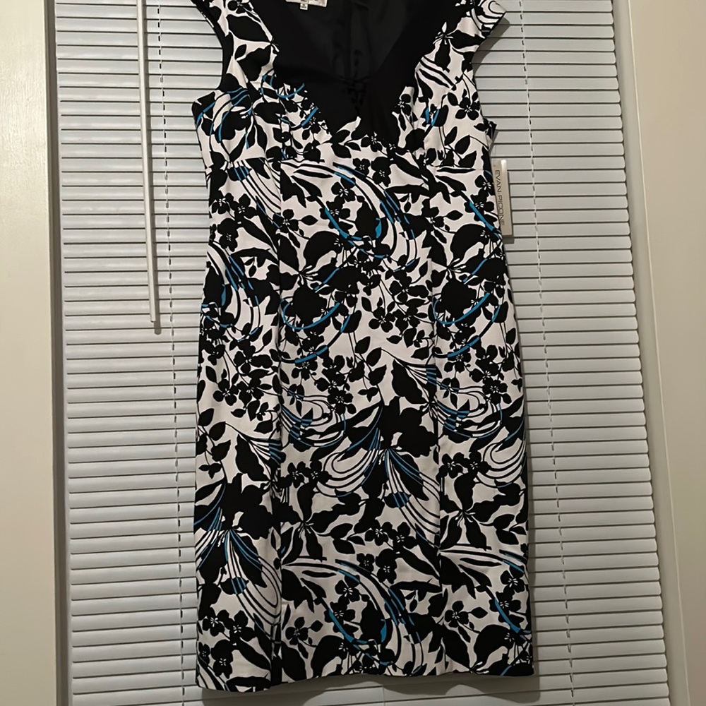 EVAN-PICONE SLEEVELESS DRESS NWT